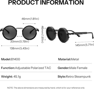 Adjustable Polarized  Tinted Sunglasses
